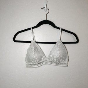 2 for $15, White Floral Lace Bra